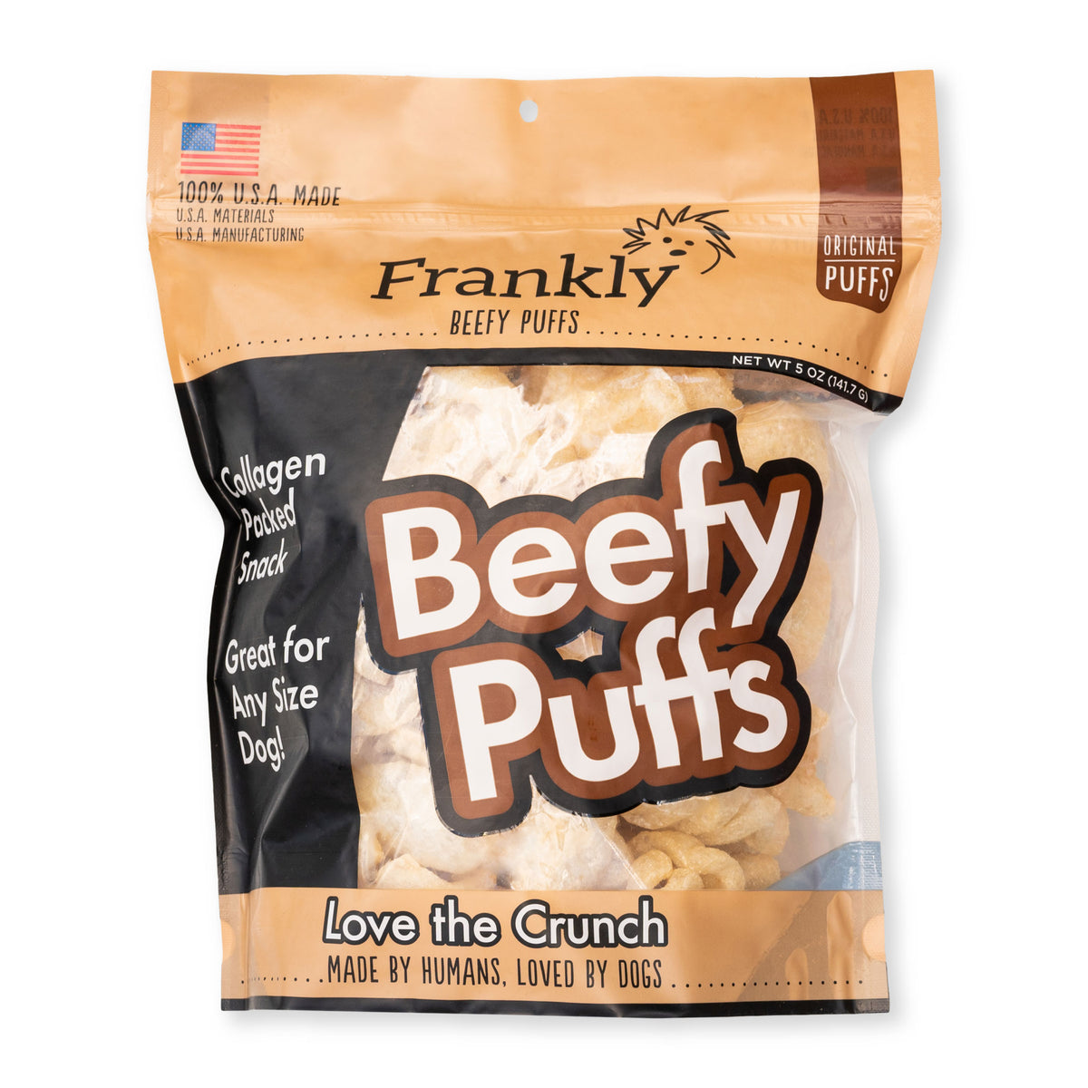 Frankly Beefy Puffs 5oz Original