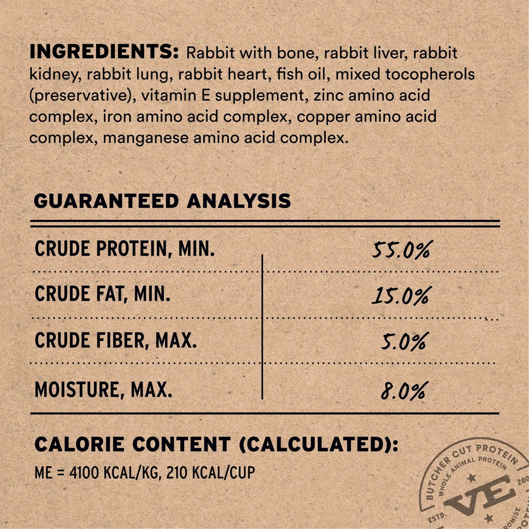 Vital Essentials Rabbit Mini Nibs Entree