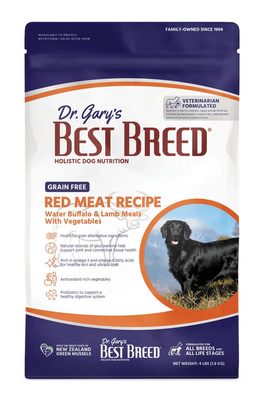 Dr. Gary's Best Breed Grain Free Red Meat Recipe