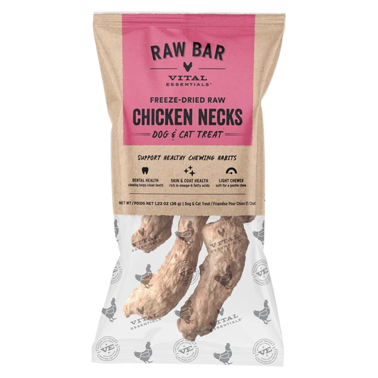 Vital Essentials Chicken Necks Dog Treats image 0