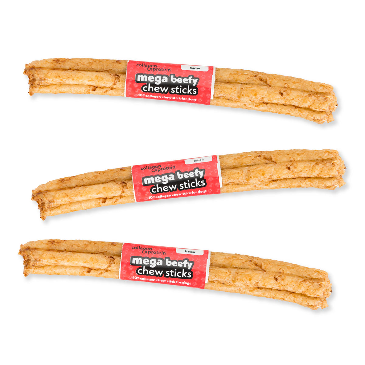 Frankley 7" Collagen Beefy Chew Stick - 5 Flavors