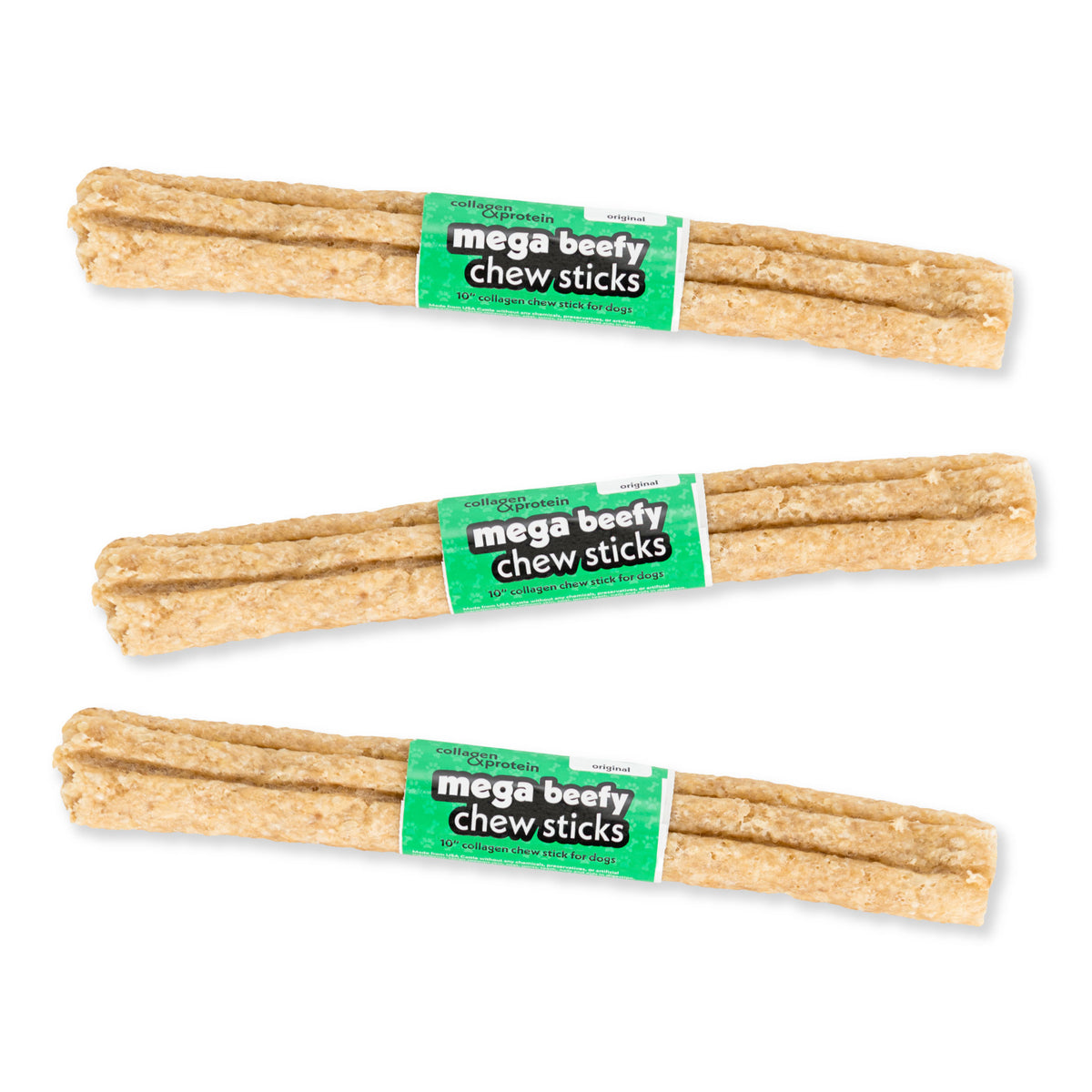Frankley 7" Collagen Beefy Chew Stick - 5 Flavors
