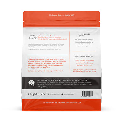 Green Juju Beef Red Whole Food Bites