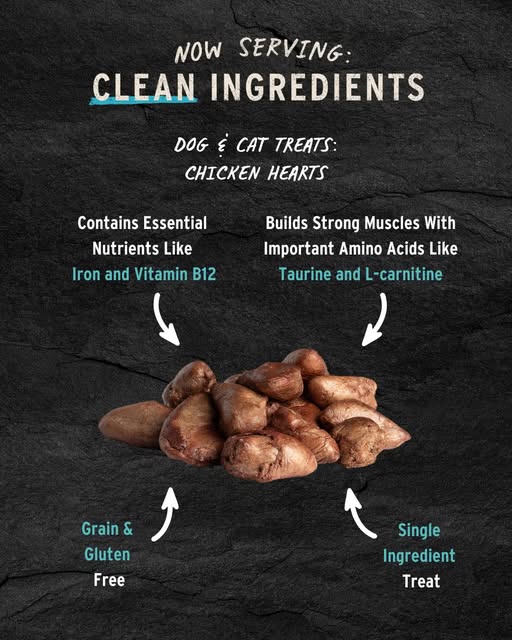Vital Essentials Chicken Hearts - Single