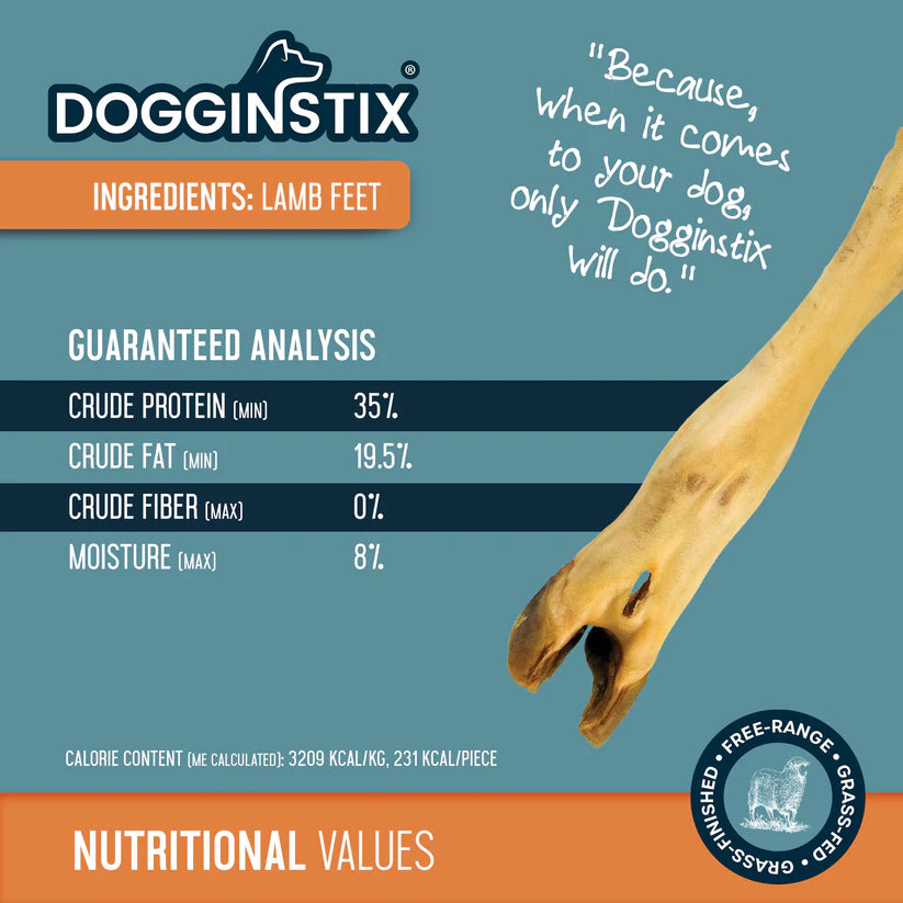DogginStix Lamb Foot