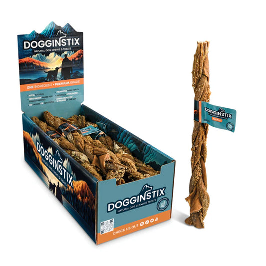 DogginStix Braided Beef Tripe
