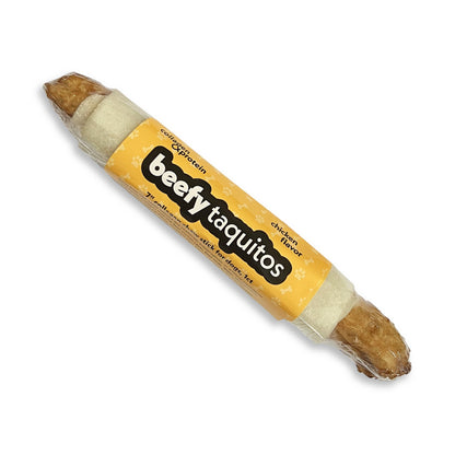Frankly 7" Beefy Taquitos Collagen Chews - 5 Flavors