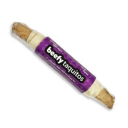 Frankly 7" Beefy Taquitos Collagen Chews - 5 Flavors