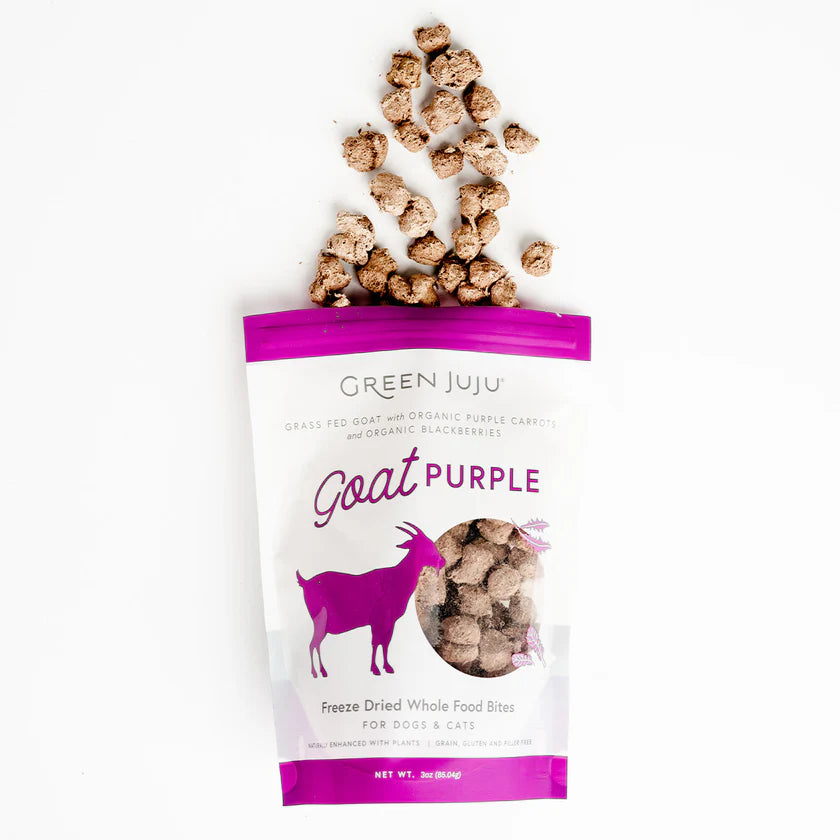 Green Juju Goat Purple Whole Food Bites