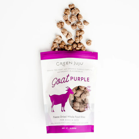 Green Juju Goat Purple Whole Food Bites