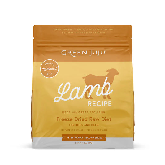 Green Juju Lamb Recipe - Freeze Dried Raw Diet
