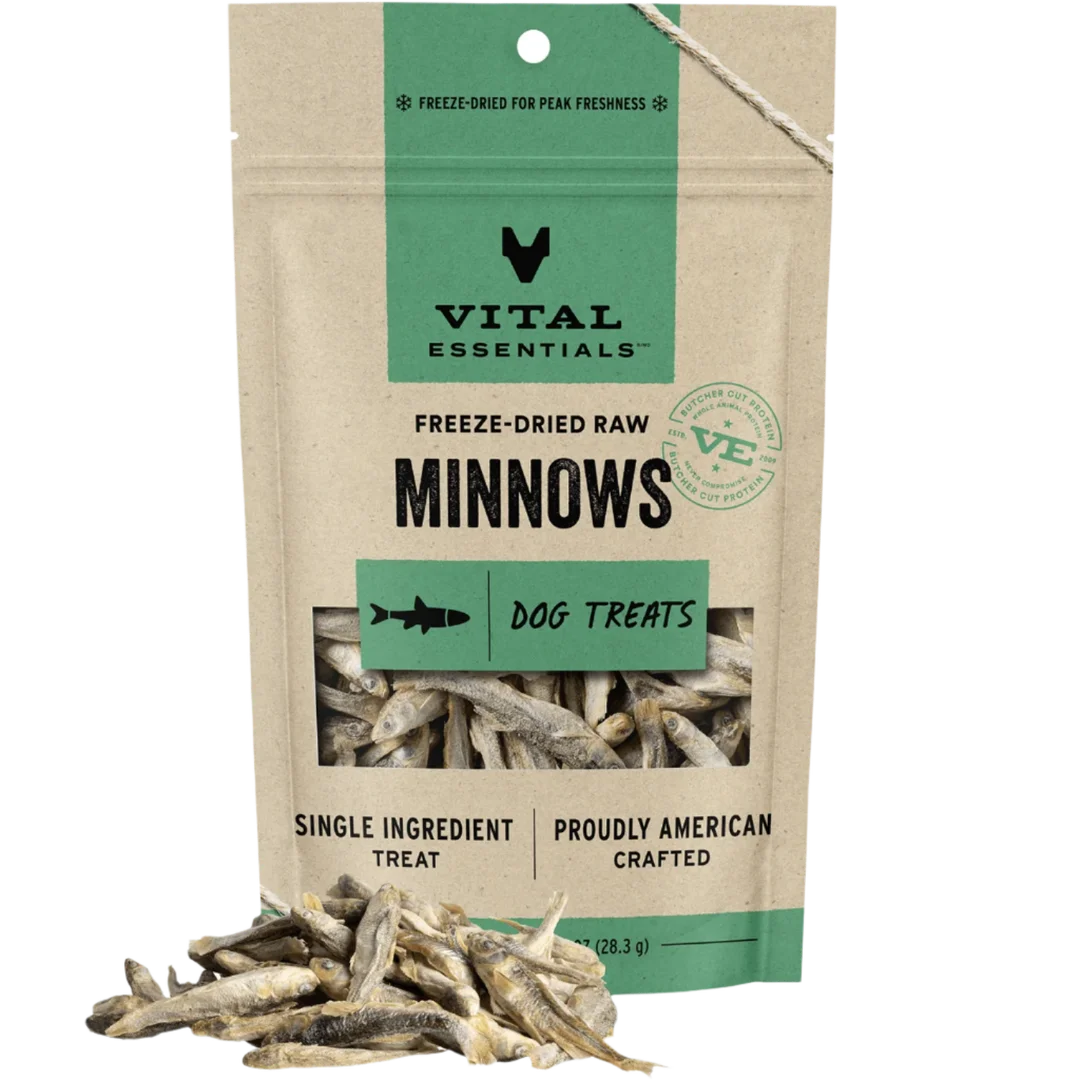 Vital Essentials Minnow Dog Treats