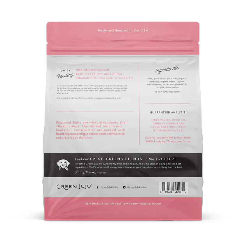 Green Juju Pork Pink Whole Food Bites