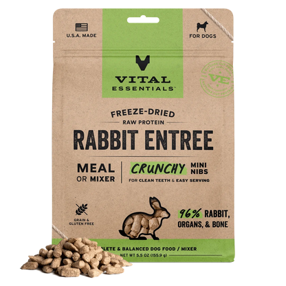 Vital Essentials Rabbit Mini Nibs Entree