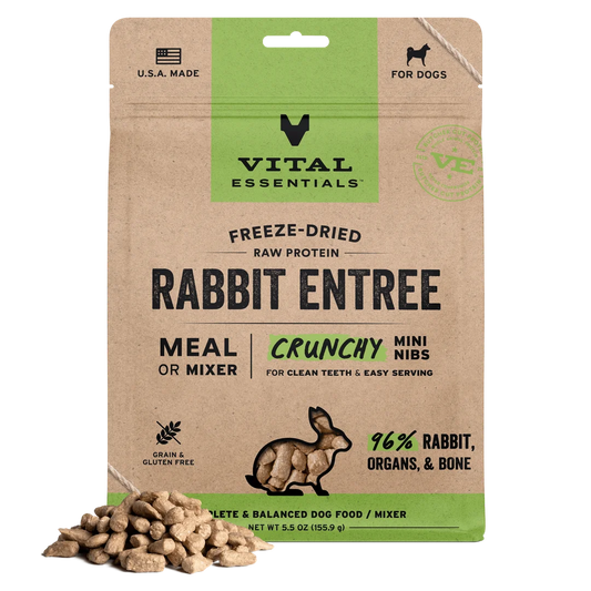 Vital Essentials Rabbit Mini Nibs Entree
