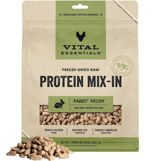 Vital Essentials Rabbit Mini Nibs Mix-In