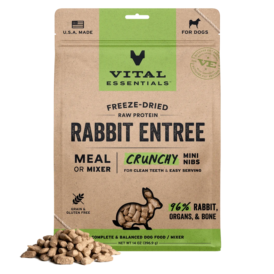 Vital Essentials Rabbit Mini Nibs Entree