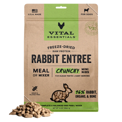 Vital Essentials Rabbit Mini Nibs Entree
