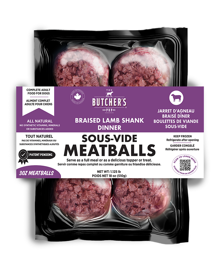 The Butcher's Pup Frozen Sous-Vide Meatballs