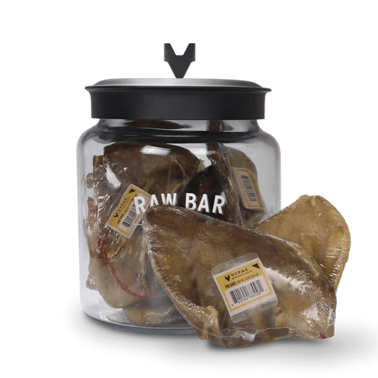 Vital Essentials Freeze Dried Pig Ears Raw Bar