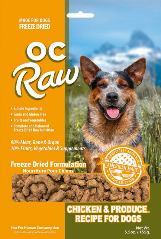 OC Raw Chicken & Produce Recipe ~ 5.5 oz image 0