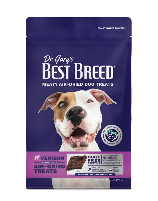 Best Breed Air Dried Venison Treats & Topper image 0
