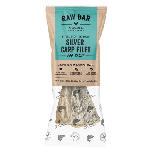 Vital Essentials Silver Carp Filet Dog Treat image 0