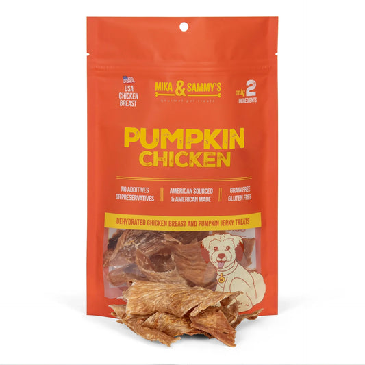 Mika & Sammy's Pumpkin Chicken Treats 5oz image 0