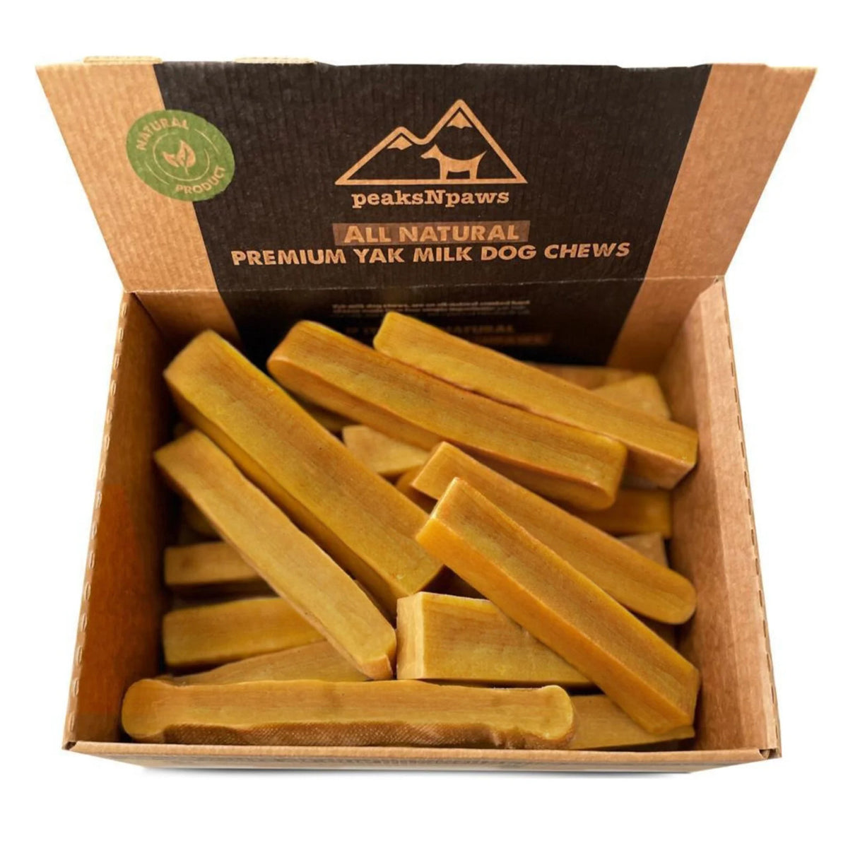PeaksNPaws Pumpkin Yak Chew