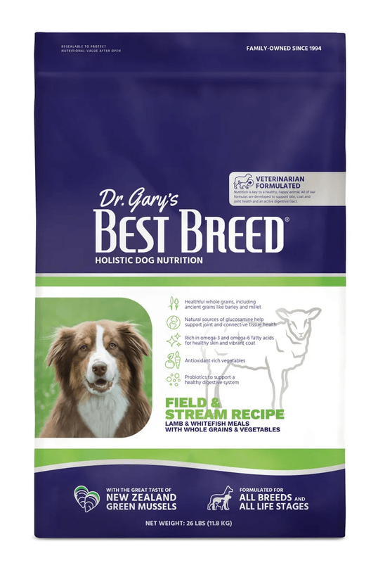 Dr. Gary's Best Breed Field & Stream Recipe