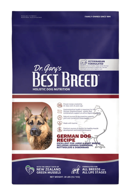 Dr. Gary's Best Breed German Dog Recipe