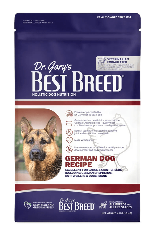 Dr. Gary's Best Breed German Dog Recipe