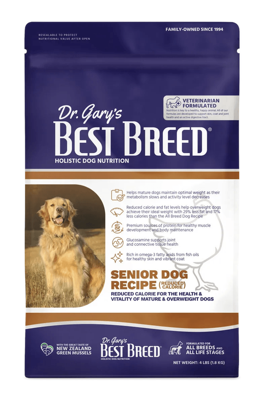 Dr. Gary's Best Breed Senior Dog Recipe